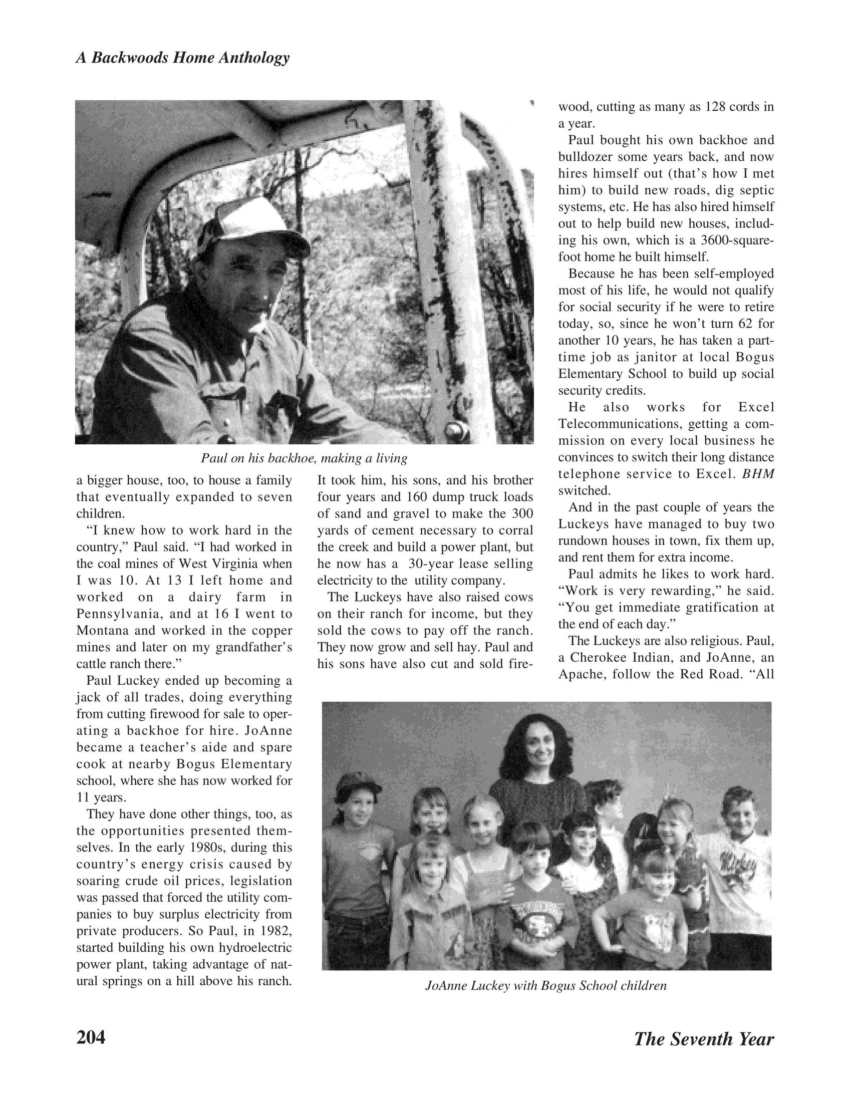 "Making a Living," page 204